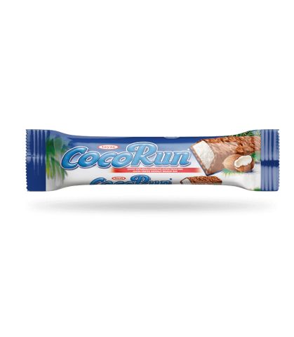 Cocorun - Kakao Kaplamalı Hindistan Cevizli Nuga Bar