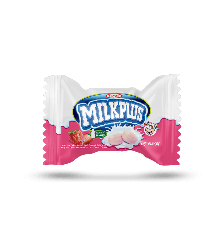 Milkplus - Çilekli Yumuşak Şeker