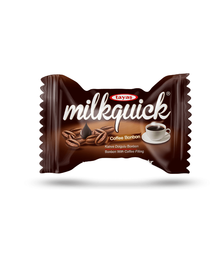 Milkquick -  Kahve Dolgulu Sert Şeker