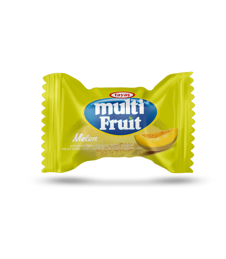 Multi Fruit - Kavunlu, Sütlü Sert Şeker