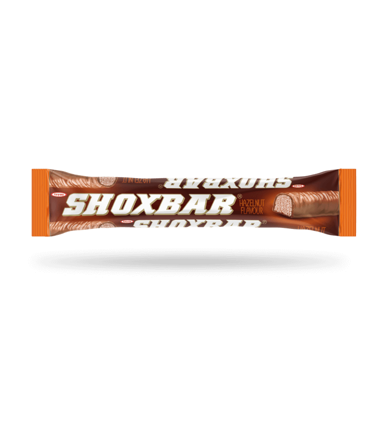 Shoxbar - Kakao Kaplamalı Fındık Aromalı Kakaolu Nuga Bar
