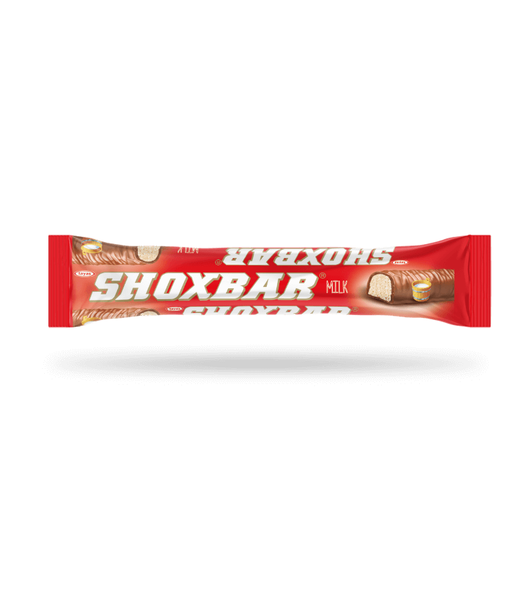 Shoxbar - Kakao Kaplamalı Sütlü Nuga Bar