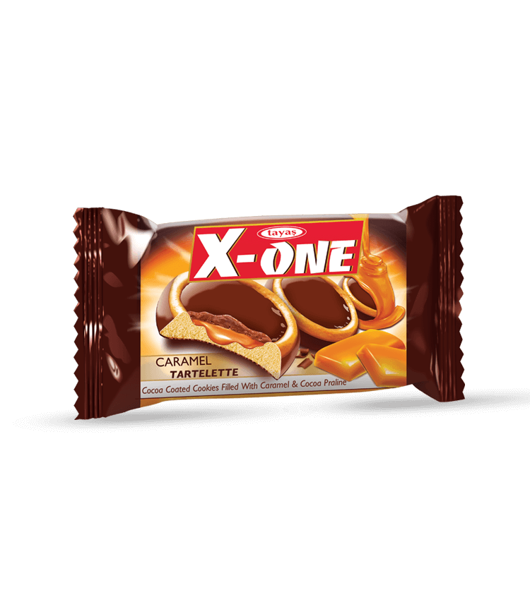 X-One - Karamelli Kakao Kaplı Bisküvi