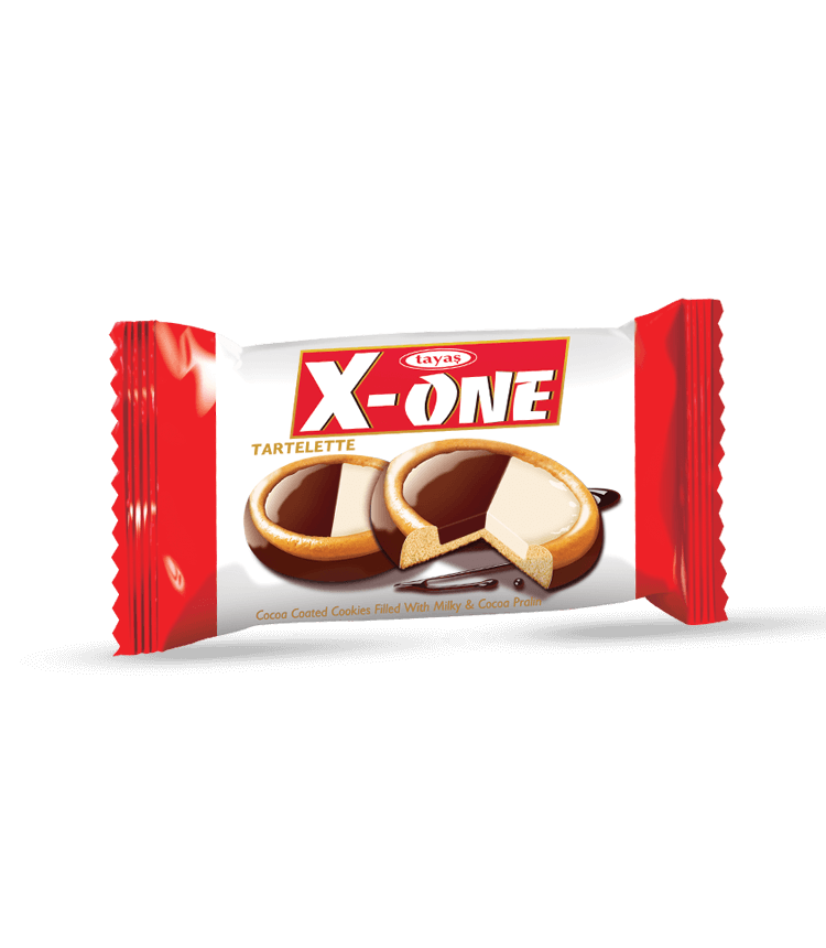 X-One - Sütlü ve Kakaolu Pralin Dolgulu Kakao Kaplı Bisküvi