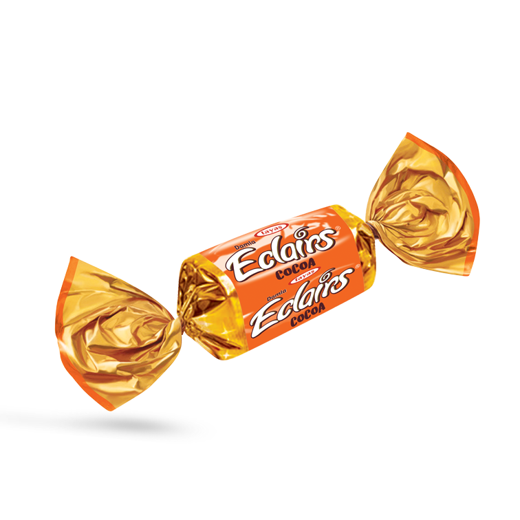 Eclairs - Kakaolu Krema Dolgulu Karamel