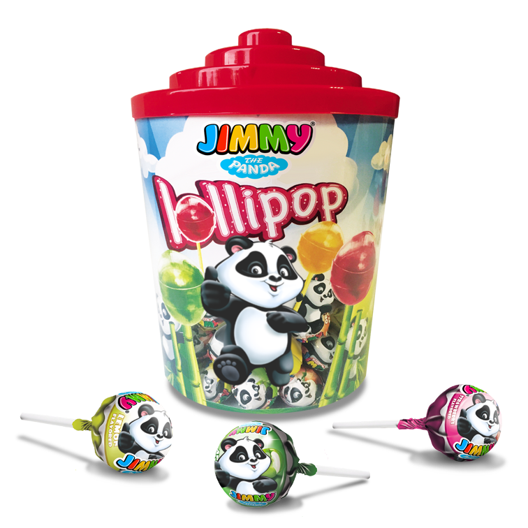 Jimmy Lollipop - Meyve Aromalı Krema Dolgulu Şeker
