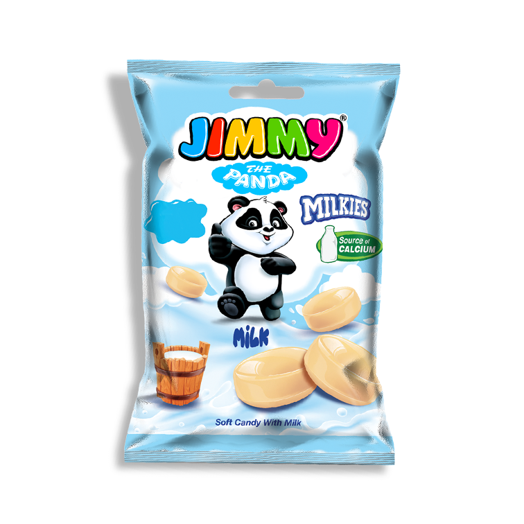 Jimmy Milkies – Süt Aromalı Krema Dolgulu Yumuşak Şeker - Tayaş Gıda