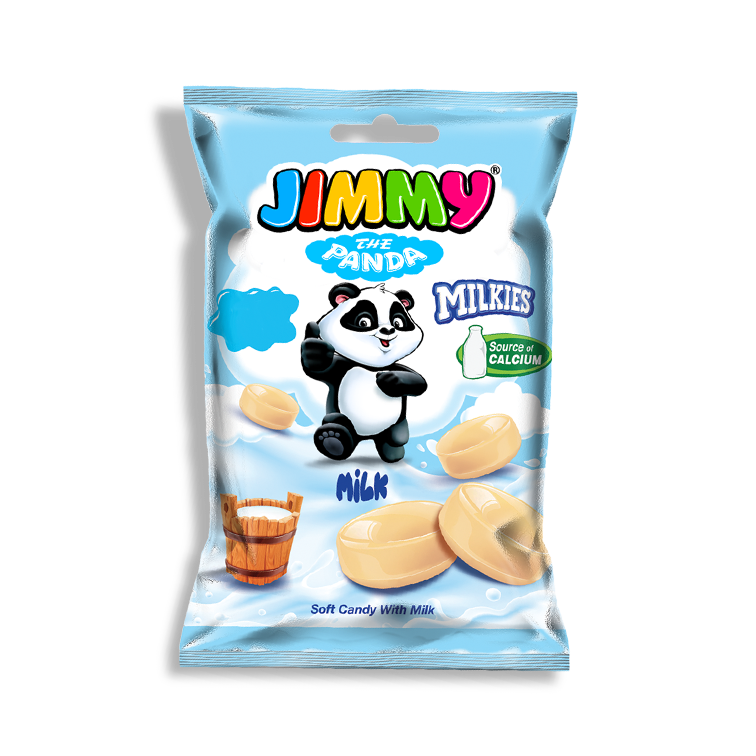 Jimmy Milkies - Süt Aromalı Krema Dolgulu Yumuşak Şeker