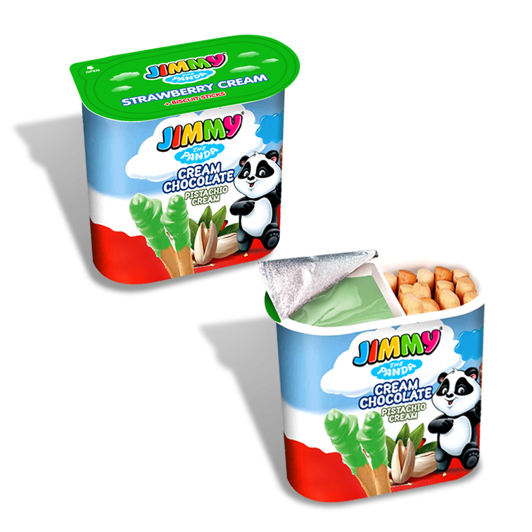 Jimmy Cream Chocolate - Fıstık Kreması + Çubuk Kraker