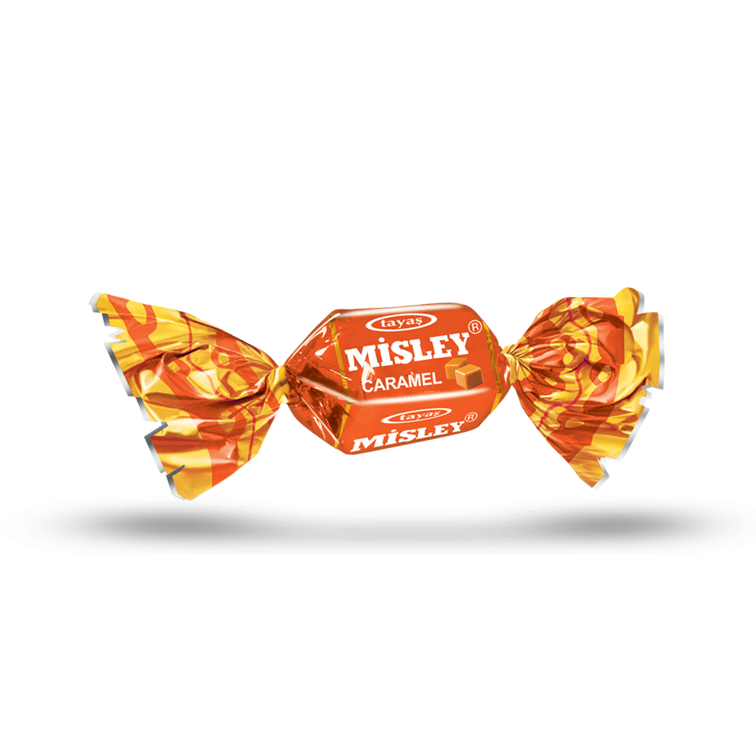 Misley - Karamel Aromalı, Sütlü Krema Dolgulu Kokolin