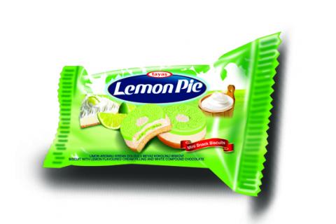 Lemon Pie - Limon Aromalı Krema Dolgulu Beyaz Kokolinli Bisküvi