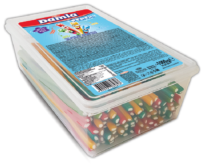 Damla Pencil Mix - Meyve Aromalı Yumuşak Şeker
